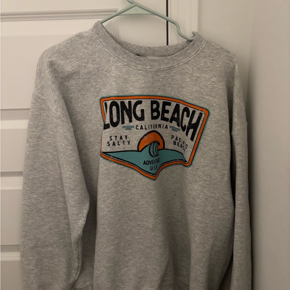 long beach crew neck